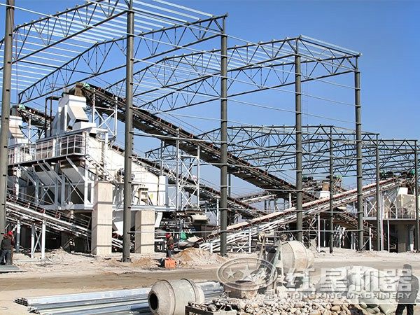 山東菏澤鵝卵石制砂項(xiàng)目工程2 山東菏澤鵝卵石制砂項(xiàng)目工程2