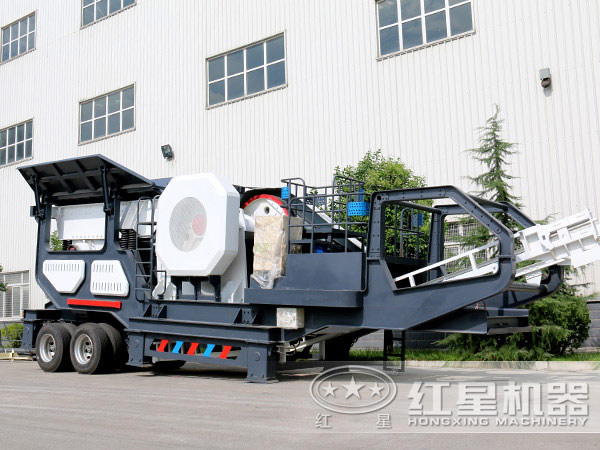 時產(chǎn)200噸青石流動磕石子機(jī)-配顎破機(jī) 時產(chǎn)200噸青石流動磕石子機(jī)-配顎破機(jī)