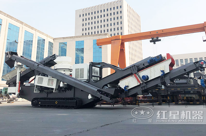 履帶移動式圓錐破碎車預發貨到用戶現場 履帶移動式圓錐破碎車預發貨到用戶現場