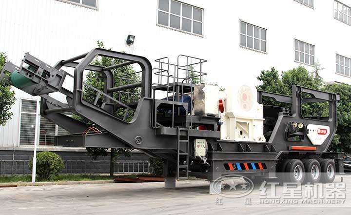 HX938HD86移動顎式制砂生產機 HX938HD86移動顎式制砂生產機