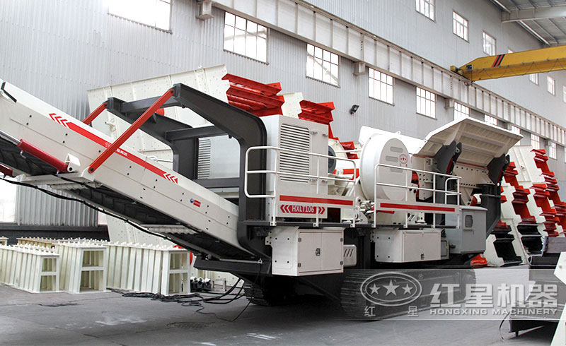 鄂破履帶移動破碎站給料+粗碎+傳輸,遙控操作更智能 style=width:720px;