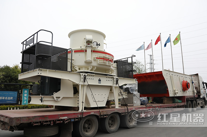 整套鵝卵石固定制砂生產(chǎn)線(xiàn)發(fā)貨中