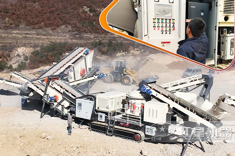 履帶式移動建筑垃圾破碎機 履帶式移動建筑垃圾破碎機