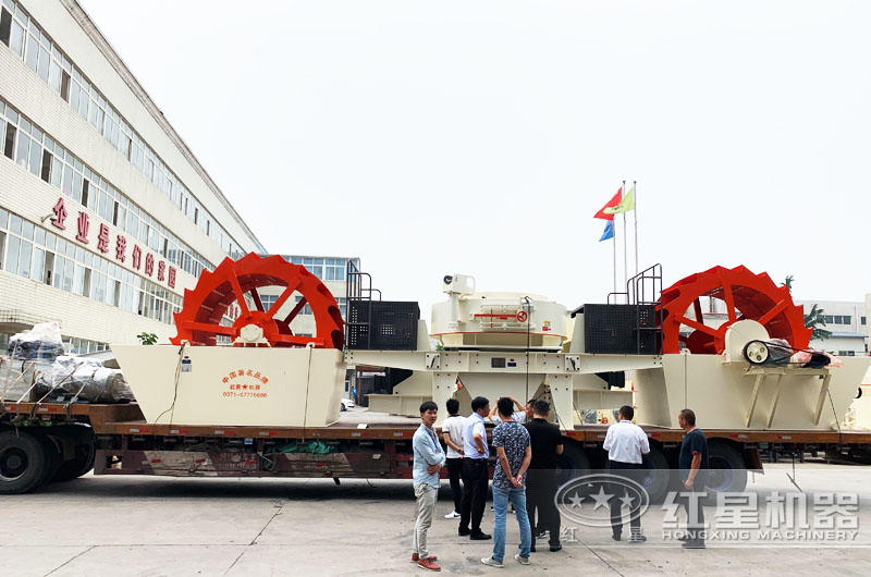 洗砂機現貨,發往客戶現場 洗砂機現貨,發往客戶現場