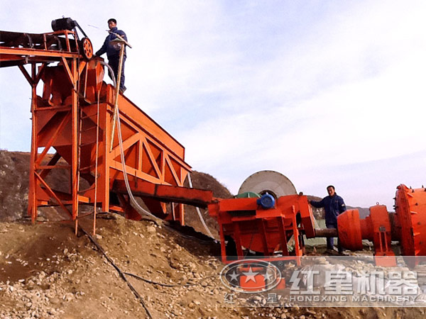 赤鐵礦磁選機生產現場圖片 赤鐵礦磁選機生產現場圖片
