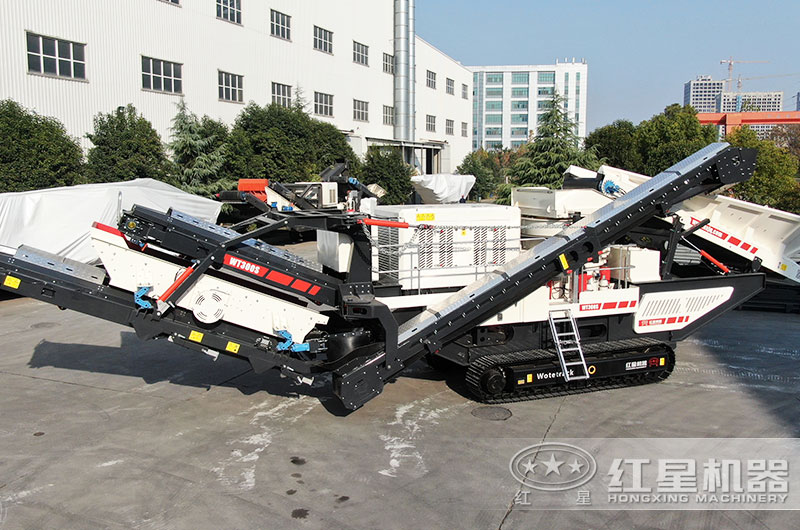 移動破石子機設(shè)備圖片-履帶式 移動破石子機設(shè)備圖片-履帶式