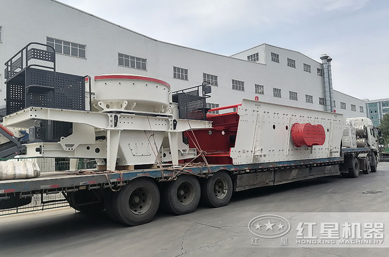 瓜子片制砂機(jī)已發(fā)貨 瓜子片制砂機(jī)已發(fā)貨