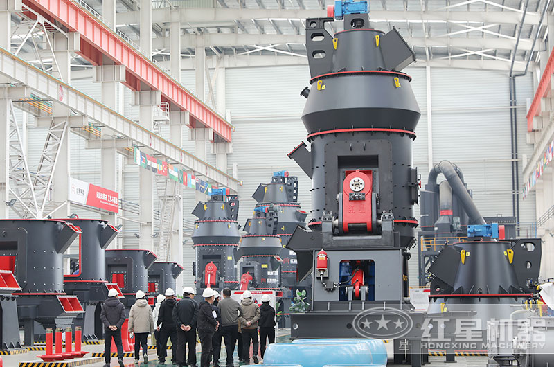 客戶來廠考察雷蒙磨粉機設備 客戶來廠考察雷蒙磨粉機設備